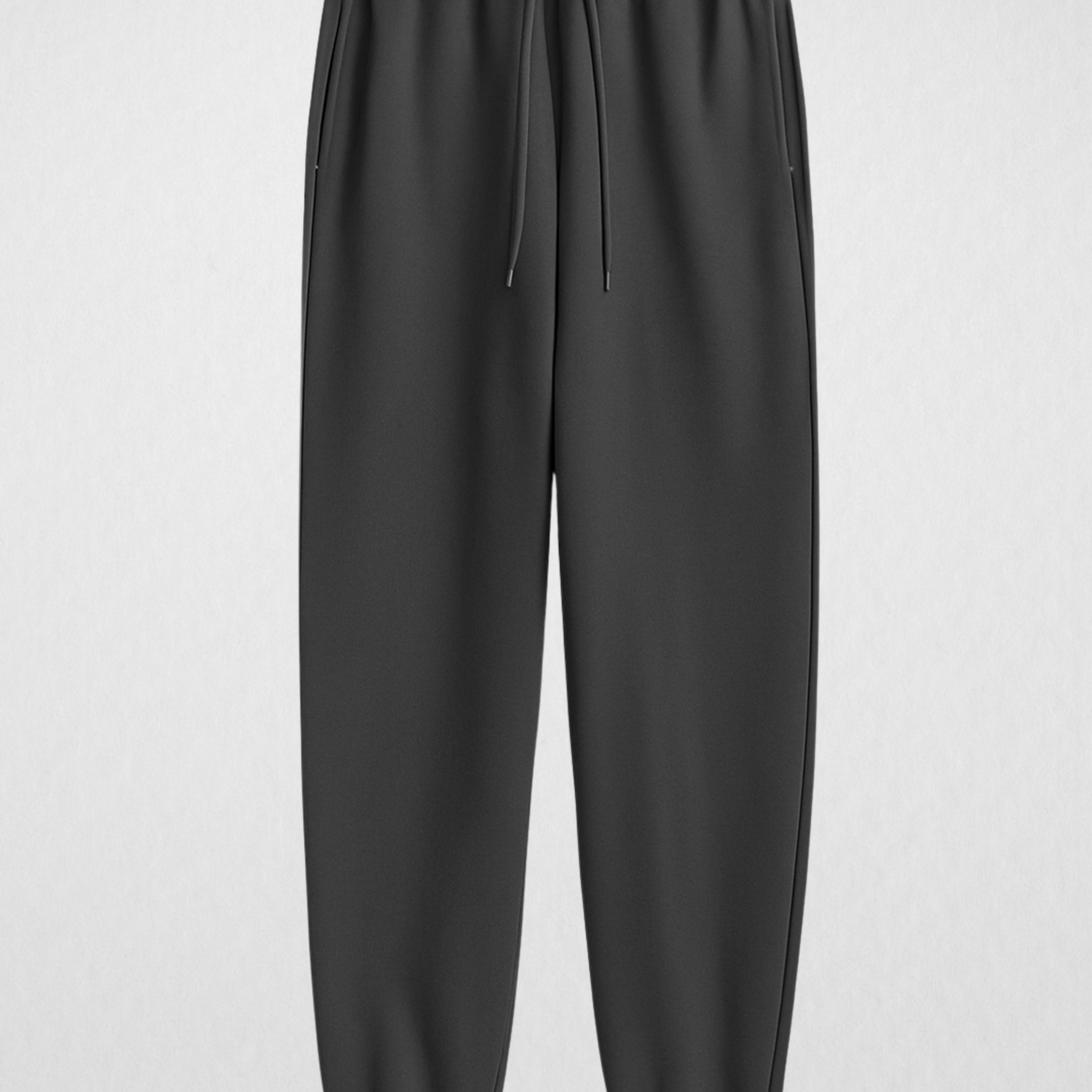 Charcoal Grey Women's Ripped Ankle Trousers (3748)
