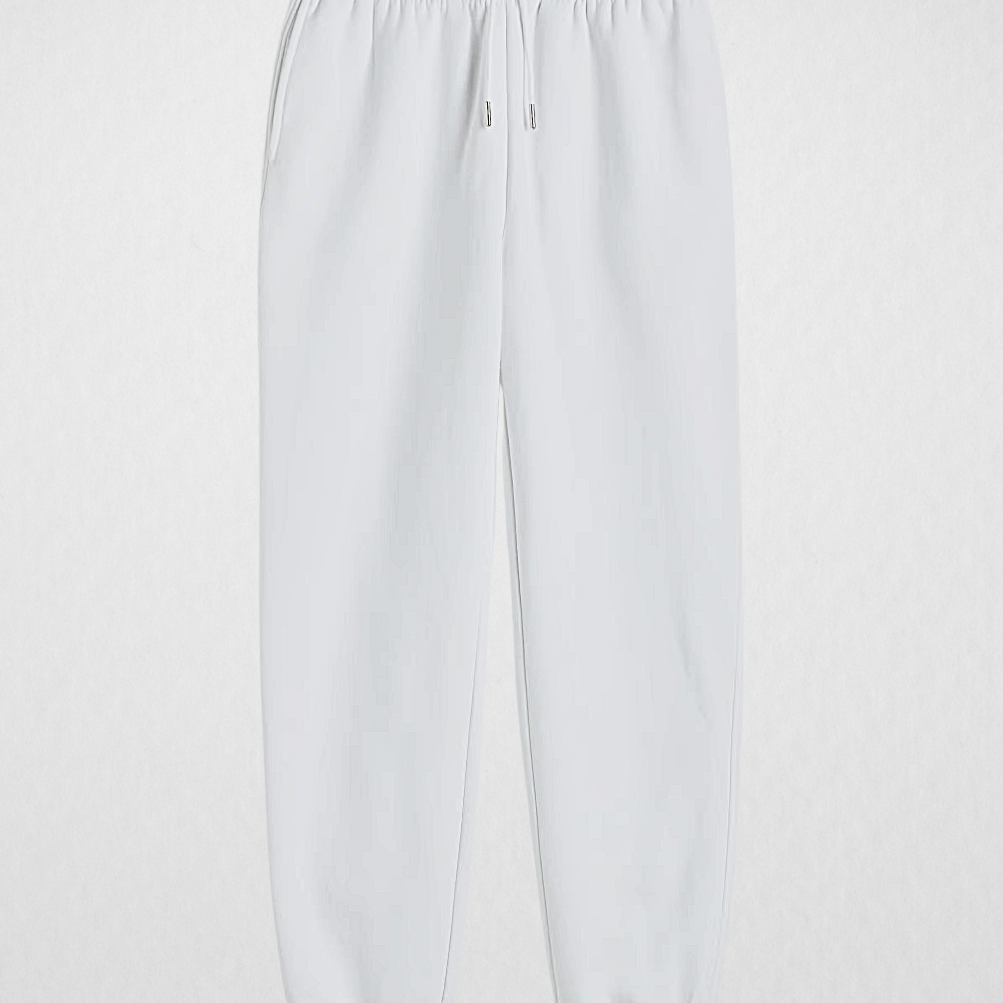 Winter White Ripped Ankle Trousers (Code 3761)