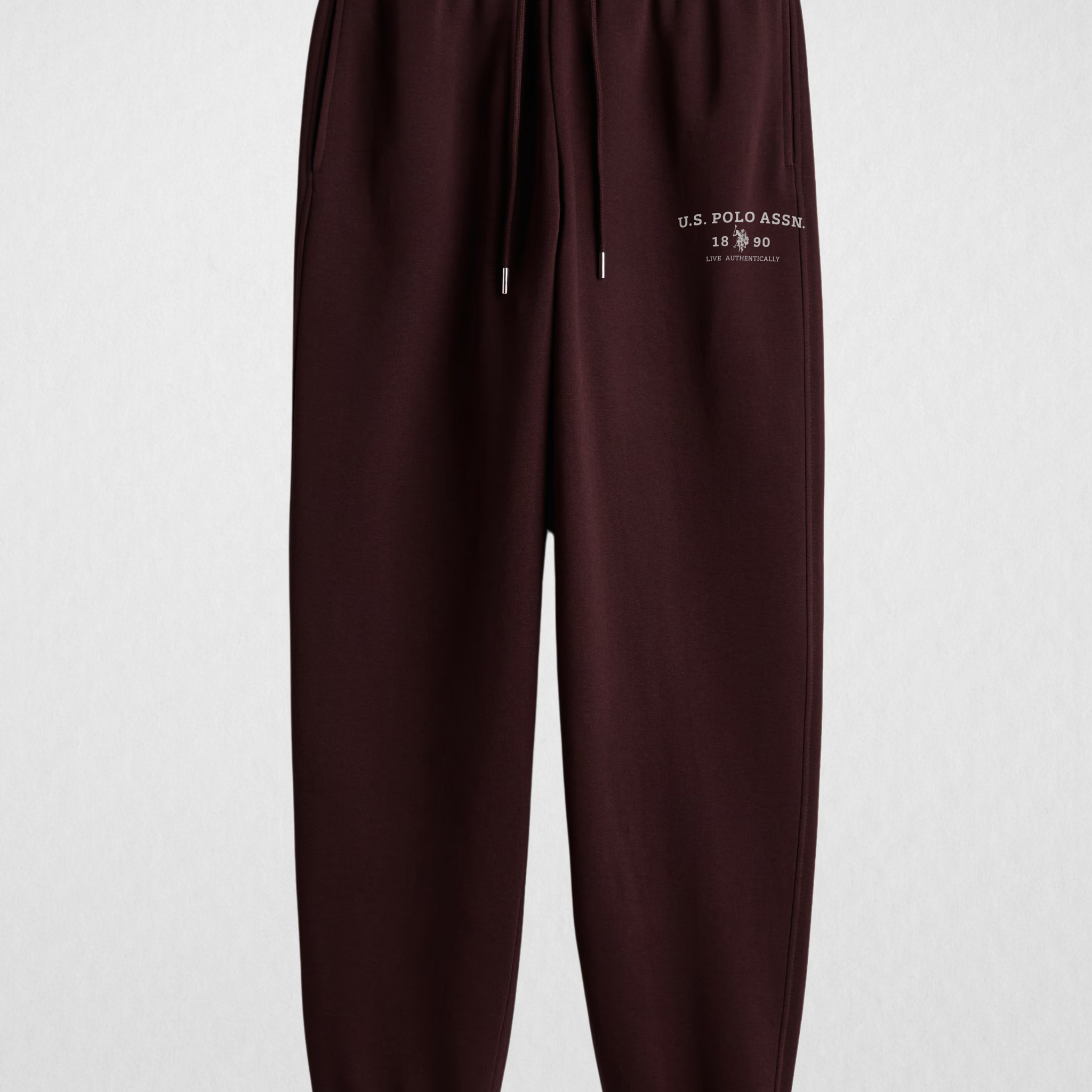 Maroon Printed Sweatpant Warm & Comfortable Fleece (3515)
