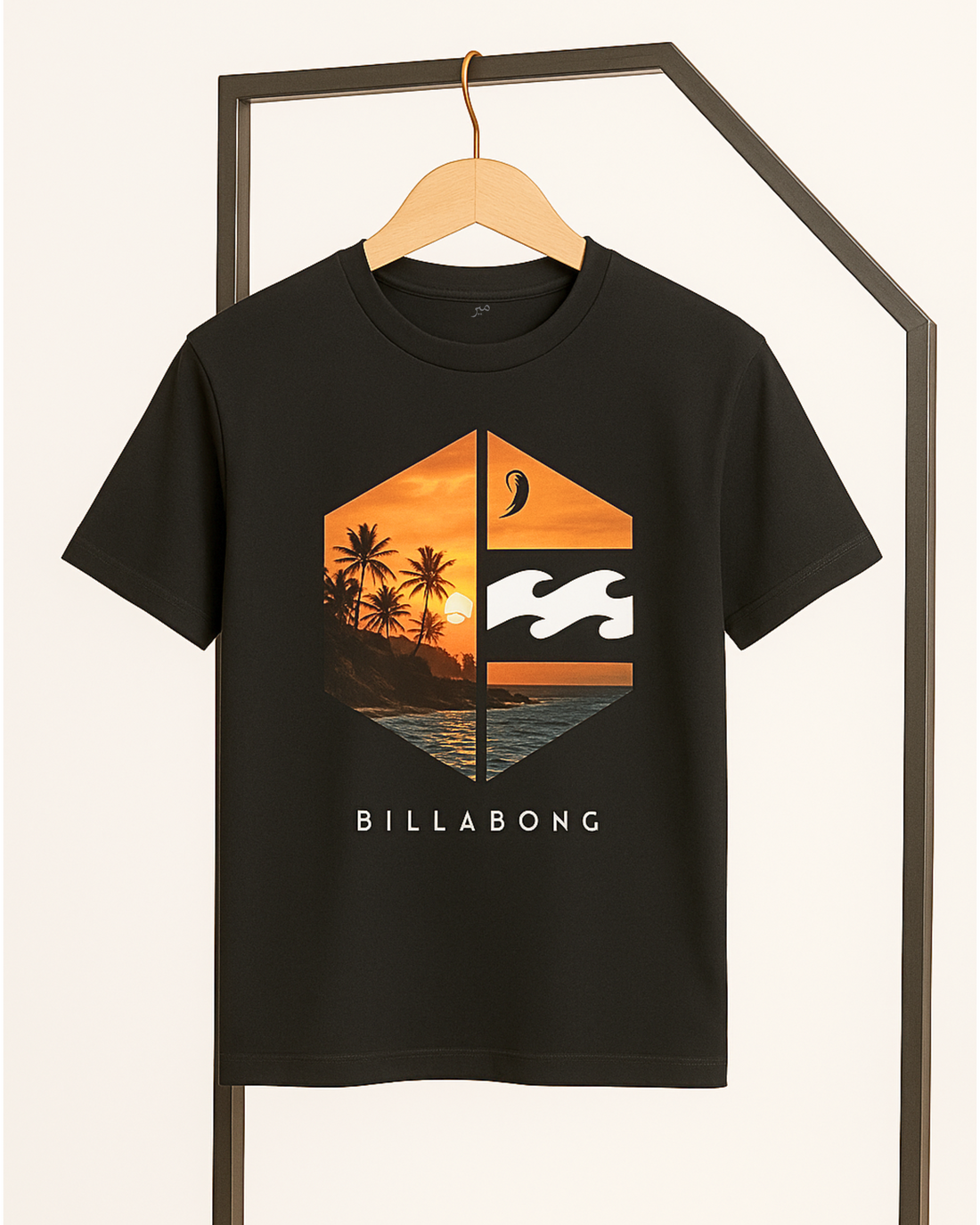 Premium Billabong Printed T-Shirt for Men – Cotton Jersey Fabric (3289)
