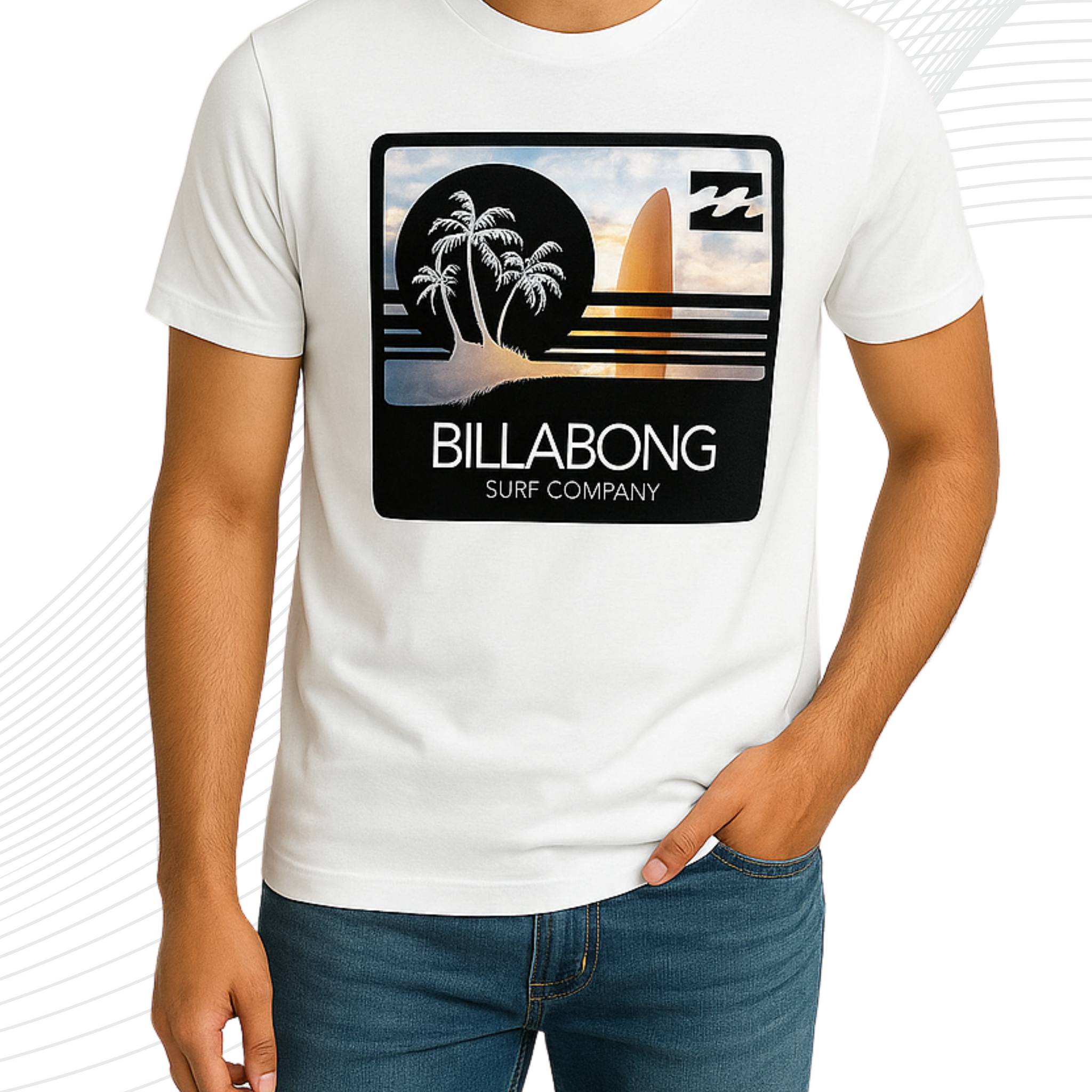 Premium Sports Printed T-Shirt/Tee for Men – Cotton Jersey Fabric (3292)