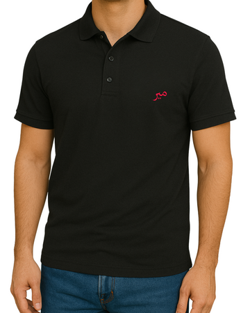 Meer Black Polo – Stylish & Comfortable (3301)