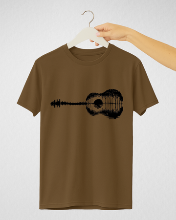 Coffee Women’s Printed Tee – Jersey Fabric, Classic Fit, Everyday Comfort (Code 3696)