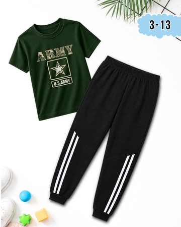 Little Army Soldier Casual Outfit (Code 5327)