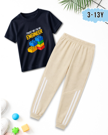 Kids Premium Engineer Casual Suit (Code 5328)