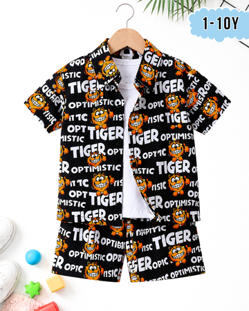 Kids Premium 2-Piece Jersey Shirt & Shorts Set (Code 5259)